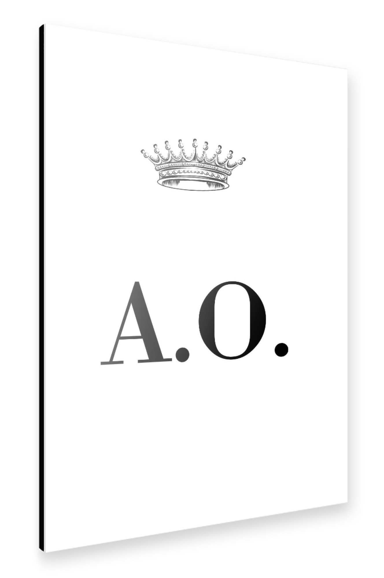 Alu-Dibond "Queen AO" 30x20 cm artboxONE