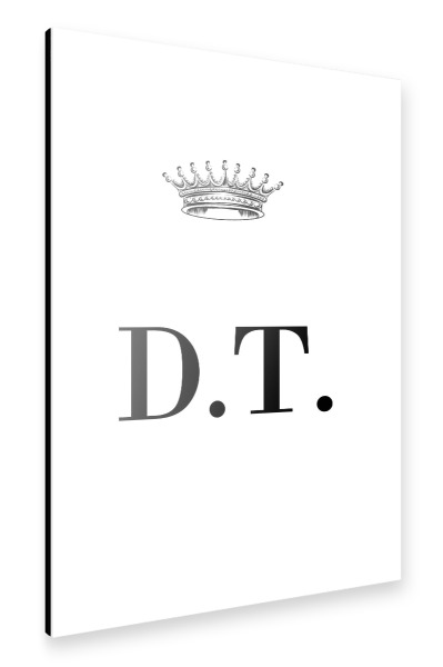 Alu-Dibond "Queen DT" 30x20 cm artboxONE