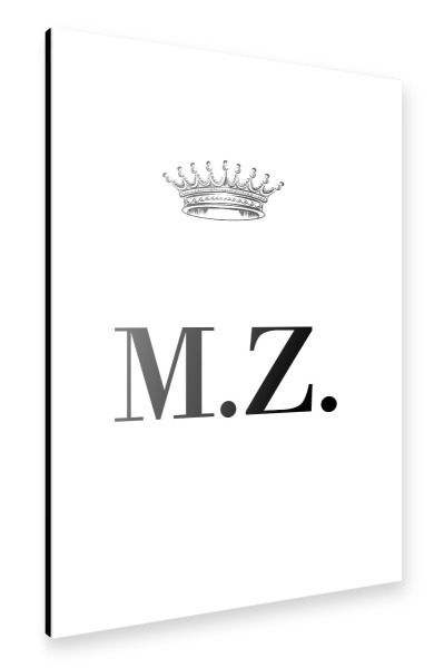Alu-Dibond "Queen MZ" 30x20 cm artboxONE