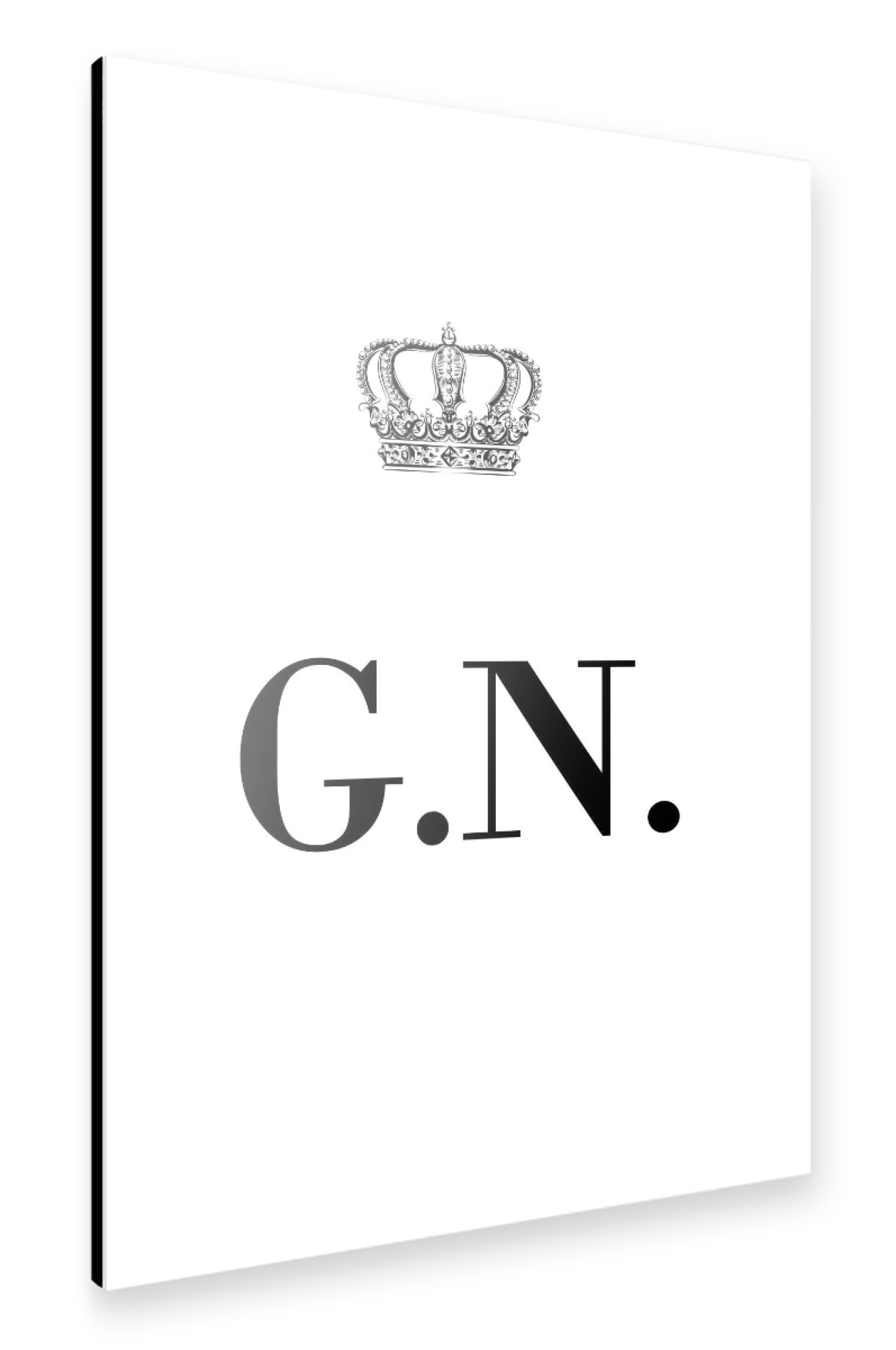 Alu-Dibond "King GN" 75x50 cm artboxONE