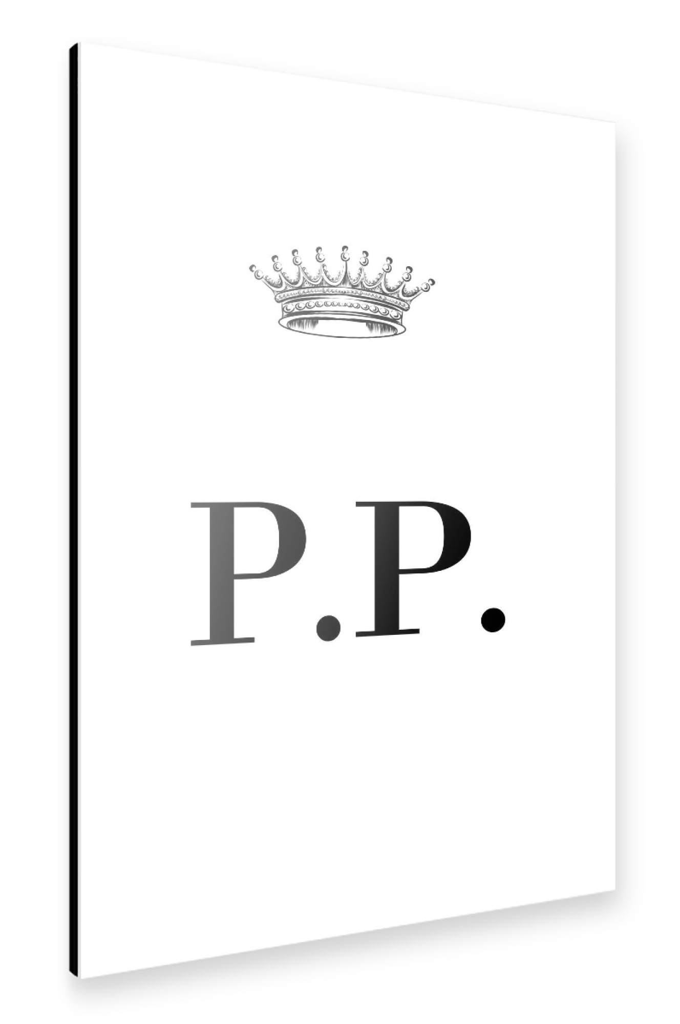 Alu-Dibond "Queen PP" 75x50 cm artboxONE