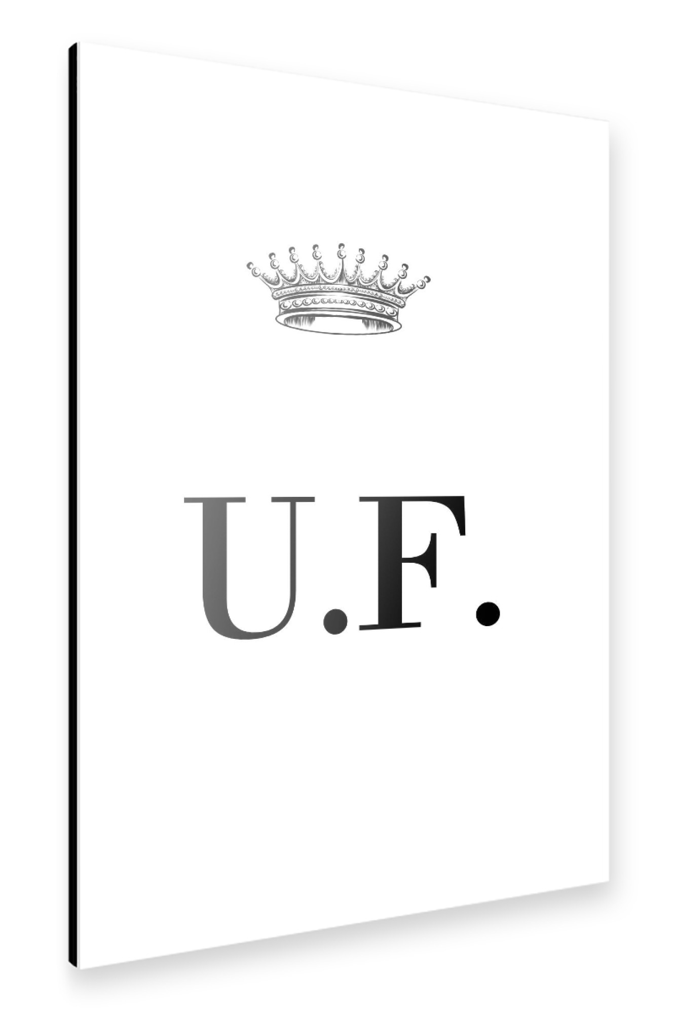 Alu-Dibond "Queen UF" 75x50 cm artboxONE