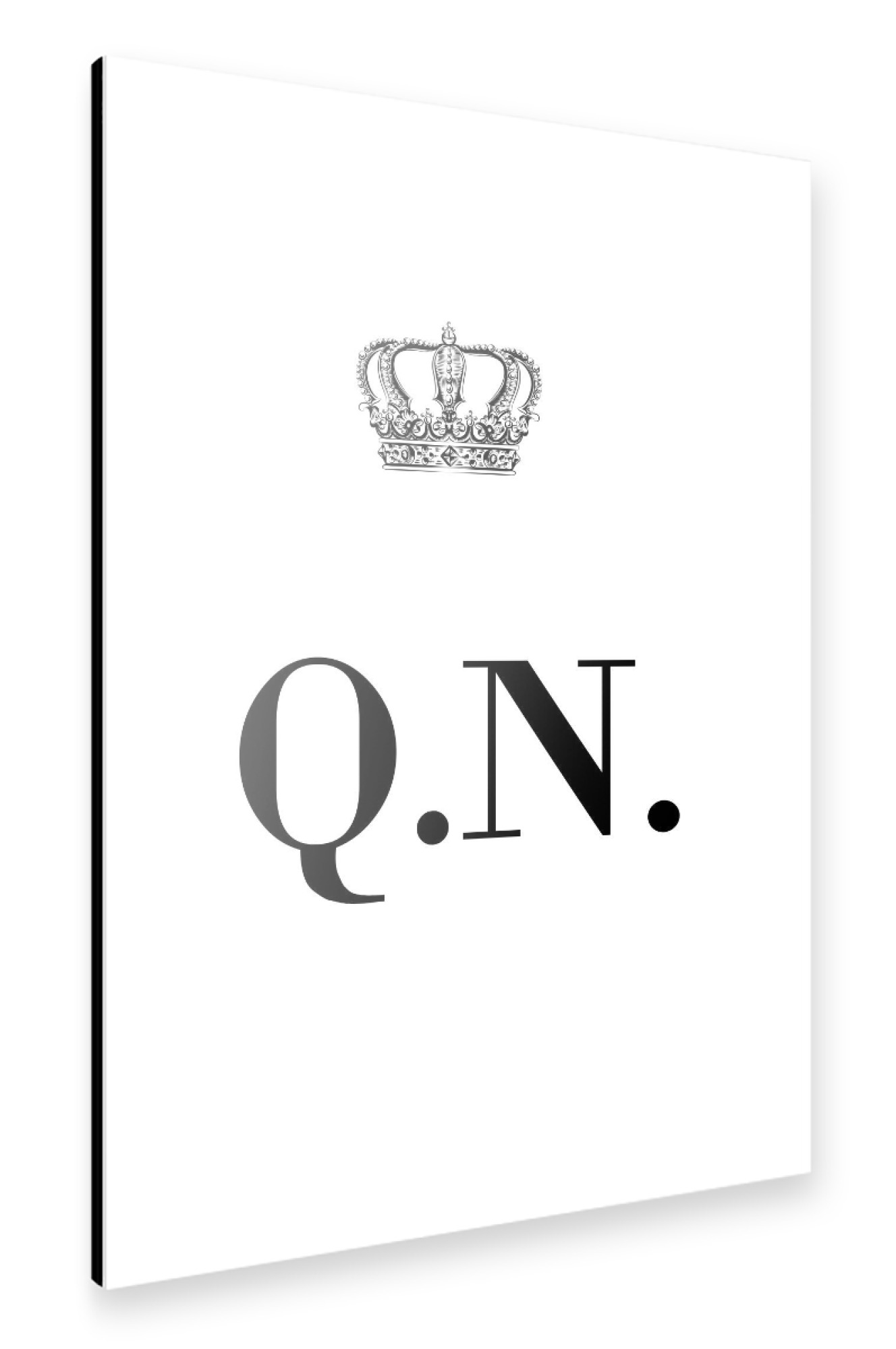 Alu-Dibond "King QN" 75x50 cm artboxONE