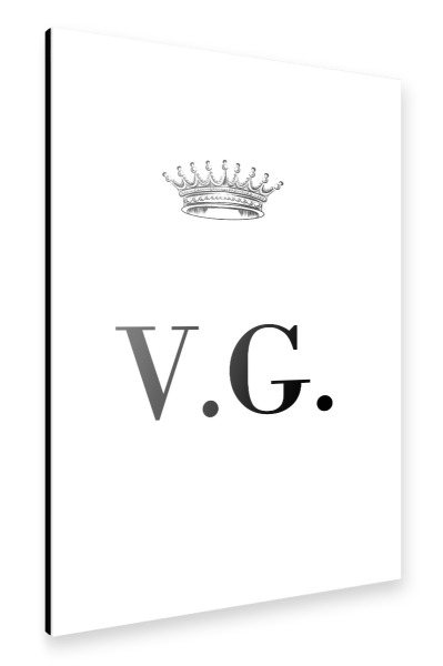 Alu-Dibond "Queen VG" 30x20 cm artboxONE