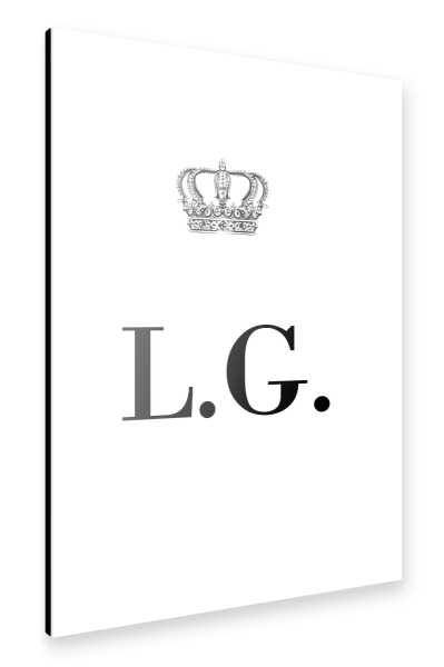 Alu-Dibond "King LG" 30x20 cm artboxONE