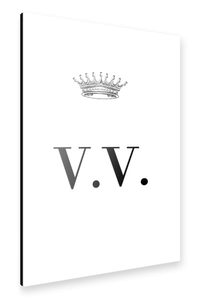 Alu-Dibond "Queen VV" 30x20 cm artboxONE