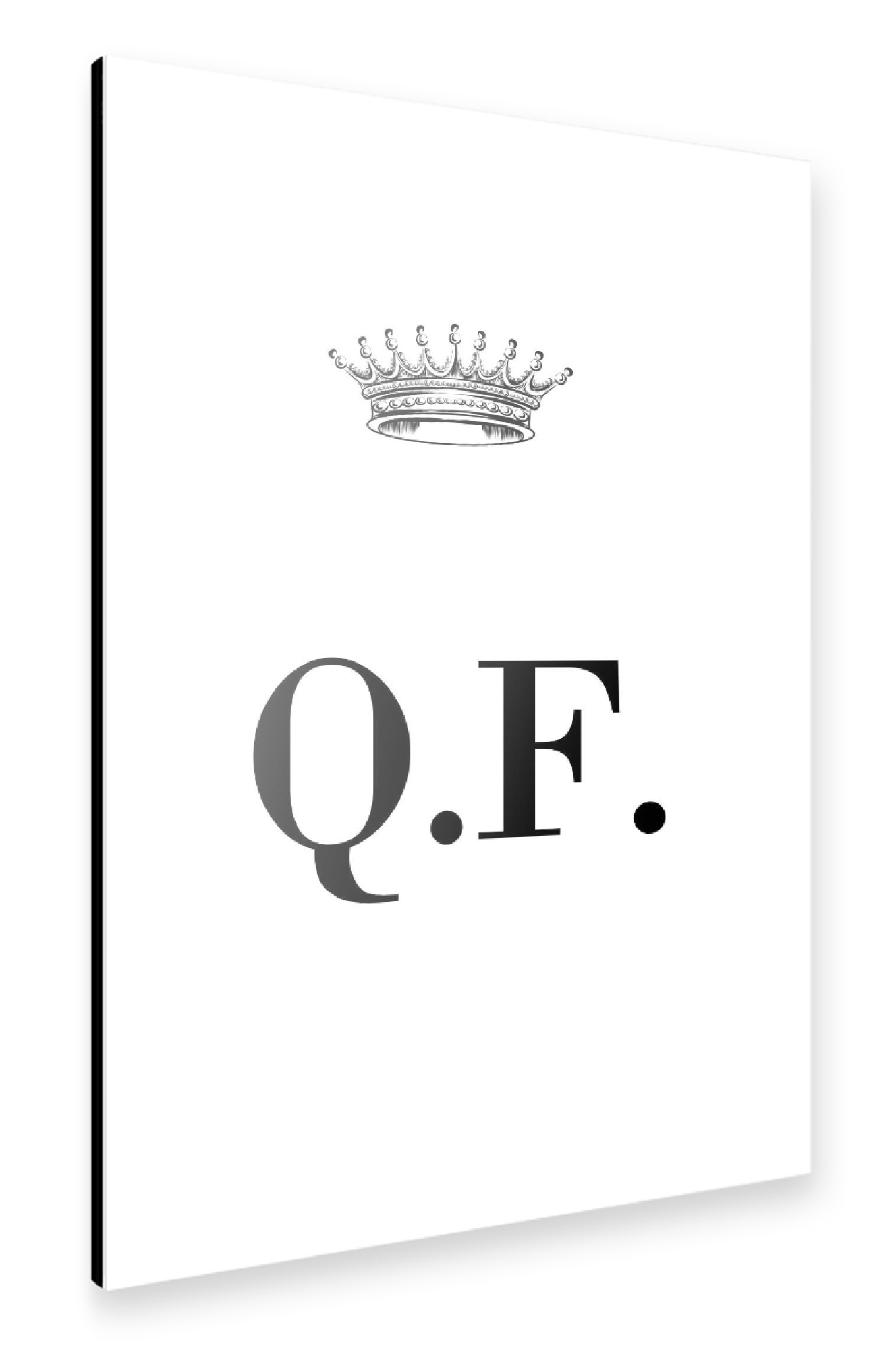 Alu-Dibond "Queen QF" 75x50 cm artboxONE