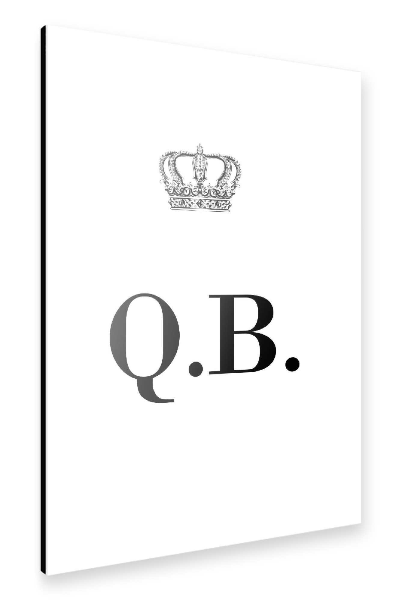 Alu-Dibond "King QB" 75x50 cm artboxONE