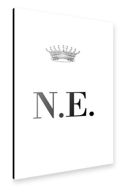 Alu-Dibond "Queen NE" 30x20 cm artboxONE