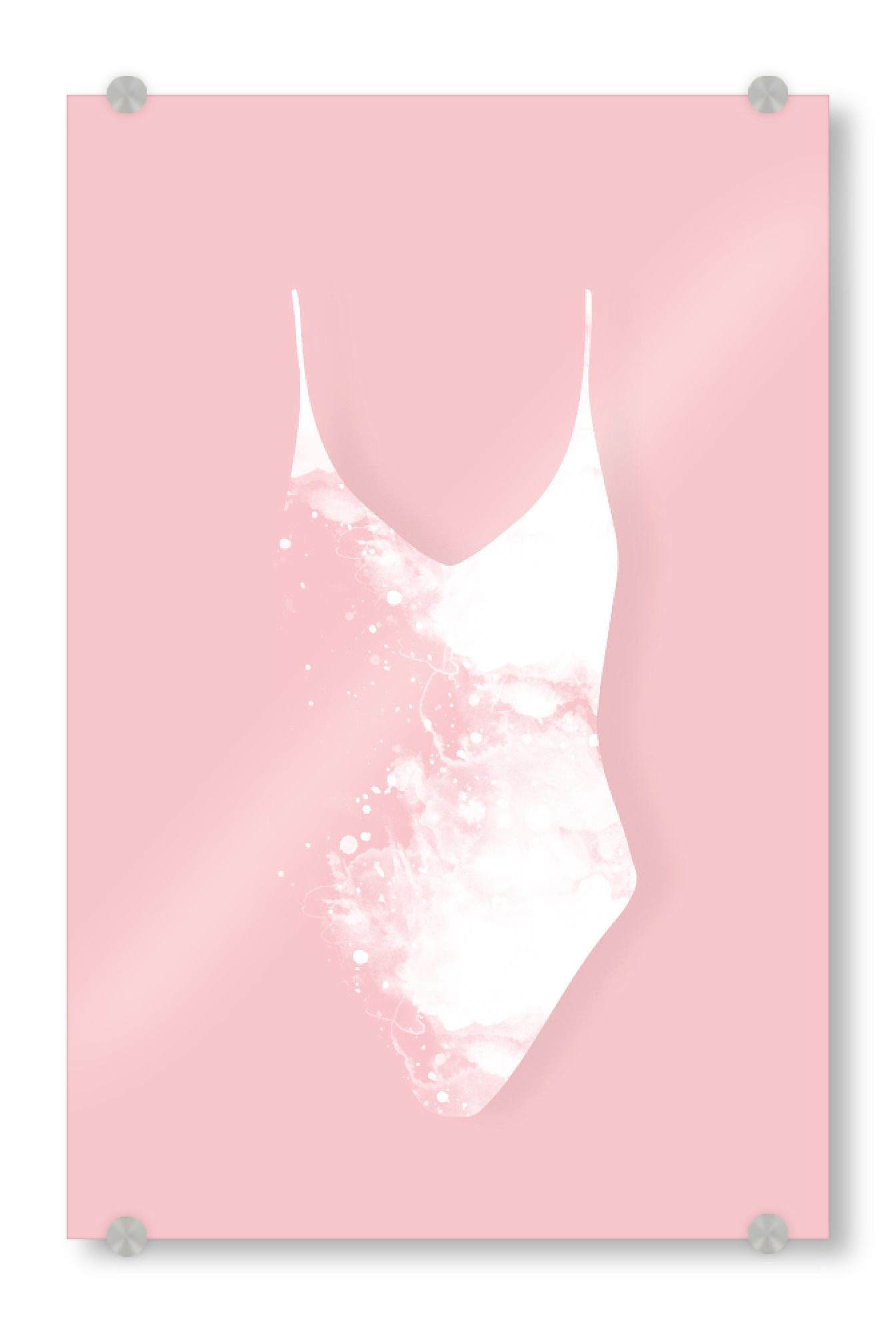 Acrylglasbild "Fashion Pieces - Swimsuit" artboxONE - Abstrakt,Fashion - Badeanzug,Mode,Fashion,Bikini