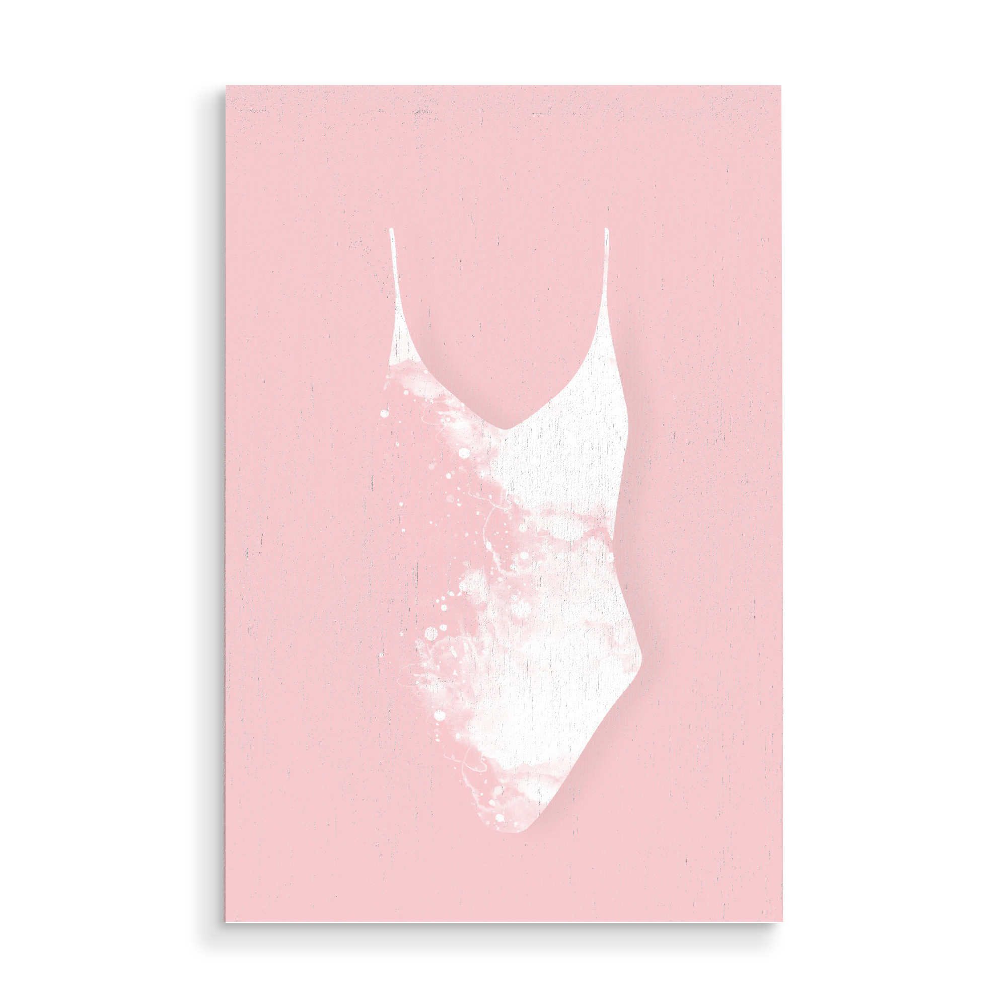 Holzbild "Fashion Pieces - Swimsuit" artboxONE - Abstrakt,Fashion - Badeanzug,Mode,Fashion,Bikini