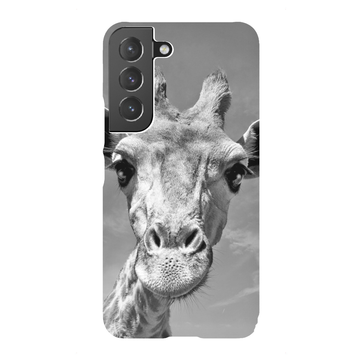 "Neugierige Giraffe"für Samsung Galaxy - Premium-Case Handyhülle artboxONE
