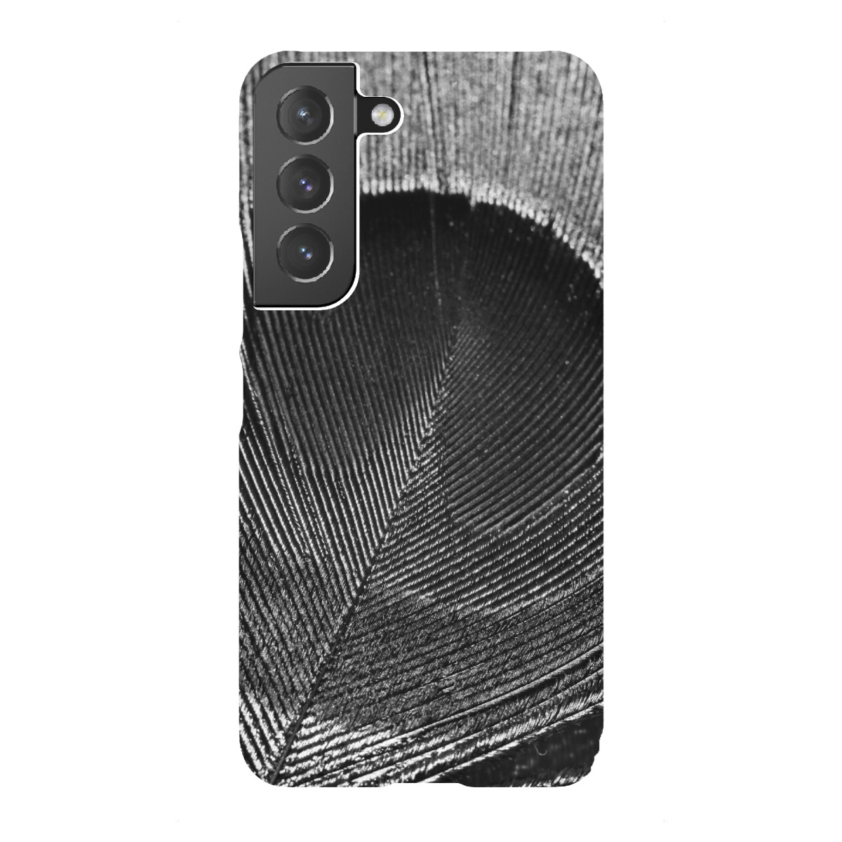 "Pfauenfeder Nahaufnahme"für Samsung Galaxy - Premium-Case Handyhülle artboxONE