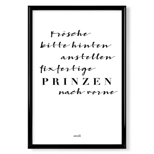 Frösche und Prinzen