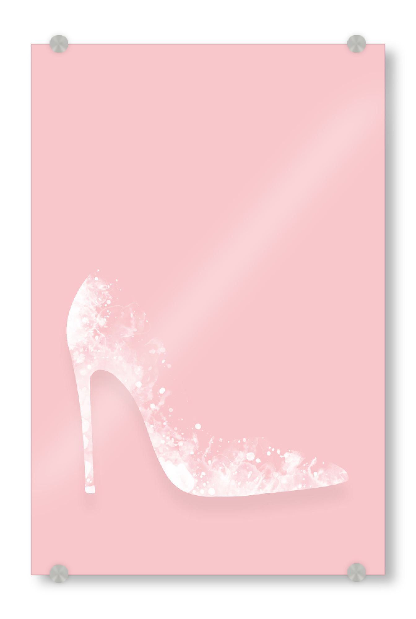 Acrylglasbild "Fashion Pieces - High Heel" artboxONE - Abstrakt,Fashion - High heel,Schuhe,Stiletto,Mode,Fashion