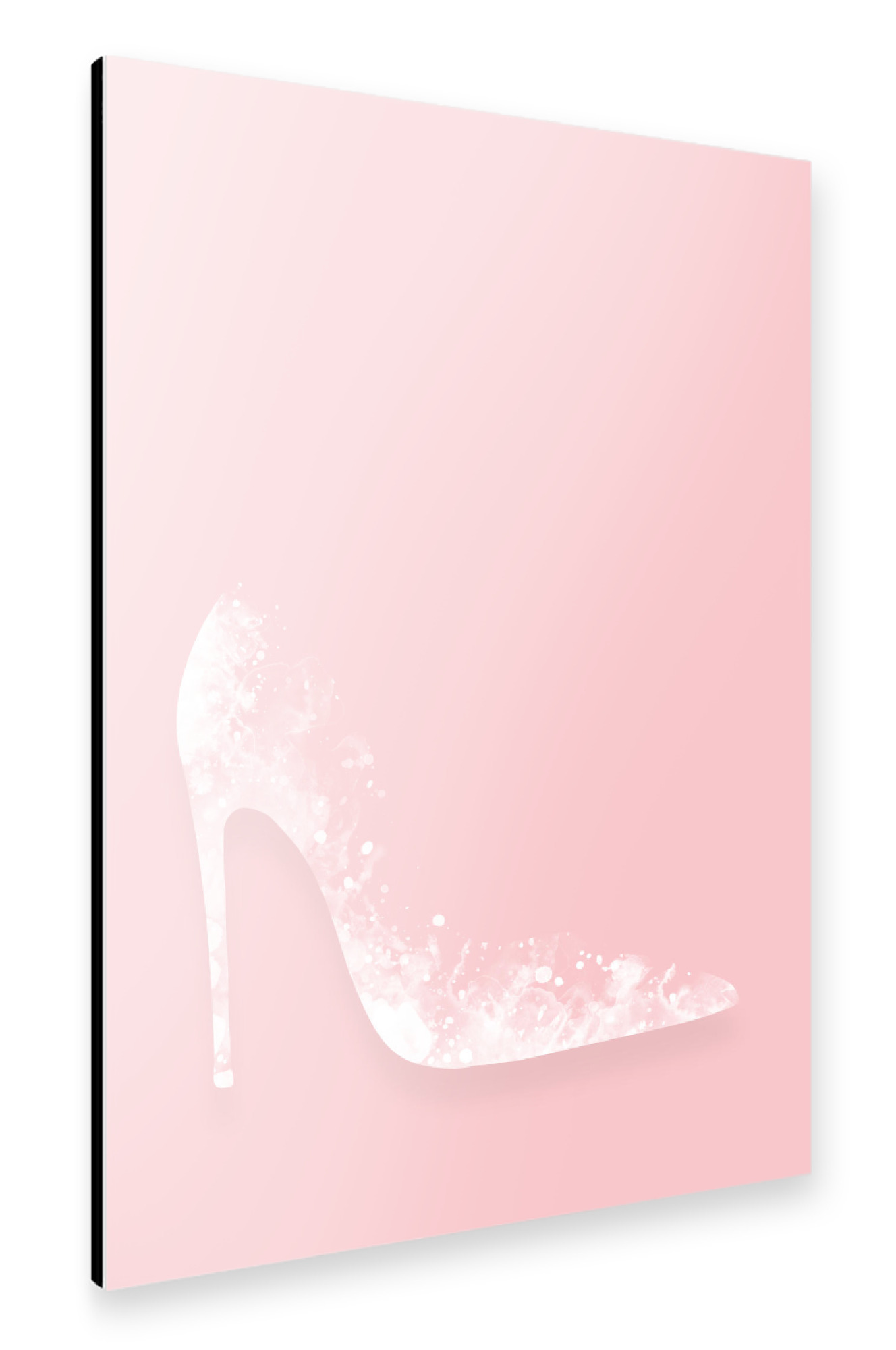 Alu-Dibond "Fashion Pieces - High Heel" 75x50 cm artboxONE