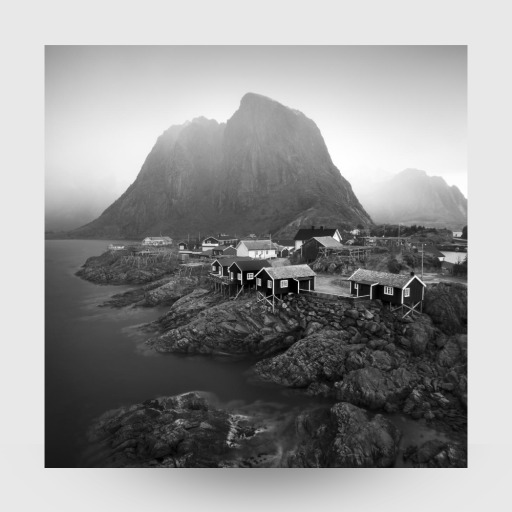 Blick auf Hamnøy, Lofoten