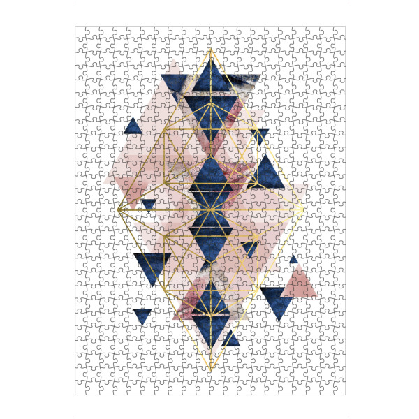 artboxONE Puzzle "Geometric Evolution" artboxONE - Abstrakt,Geometrie - Abstract,Geometry,Geometric,Triangle - Bild abstract