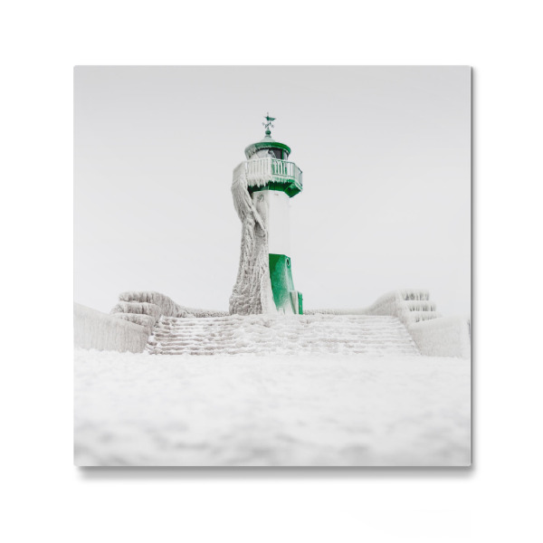 Galerie-Print "Leuchtturm Sassnitz auf Rügen" 30x30 cm artboxONE