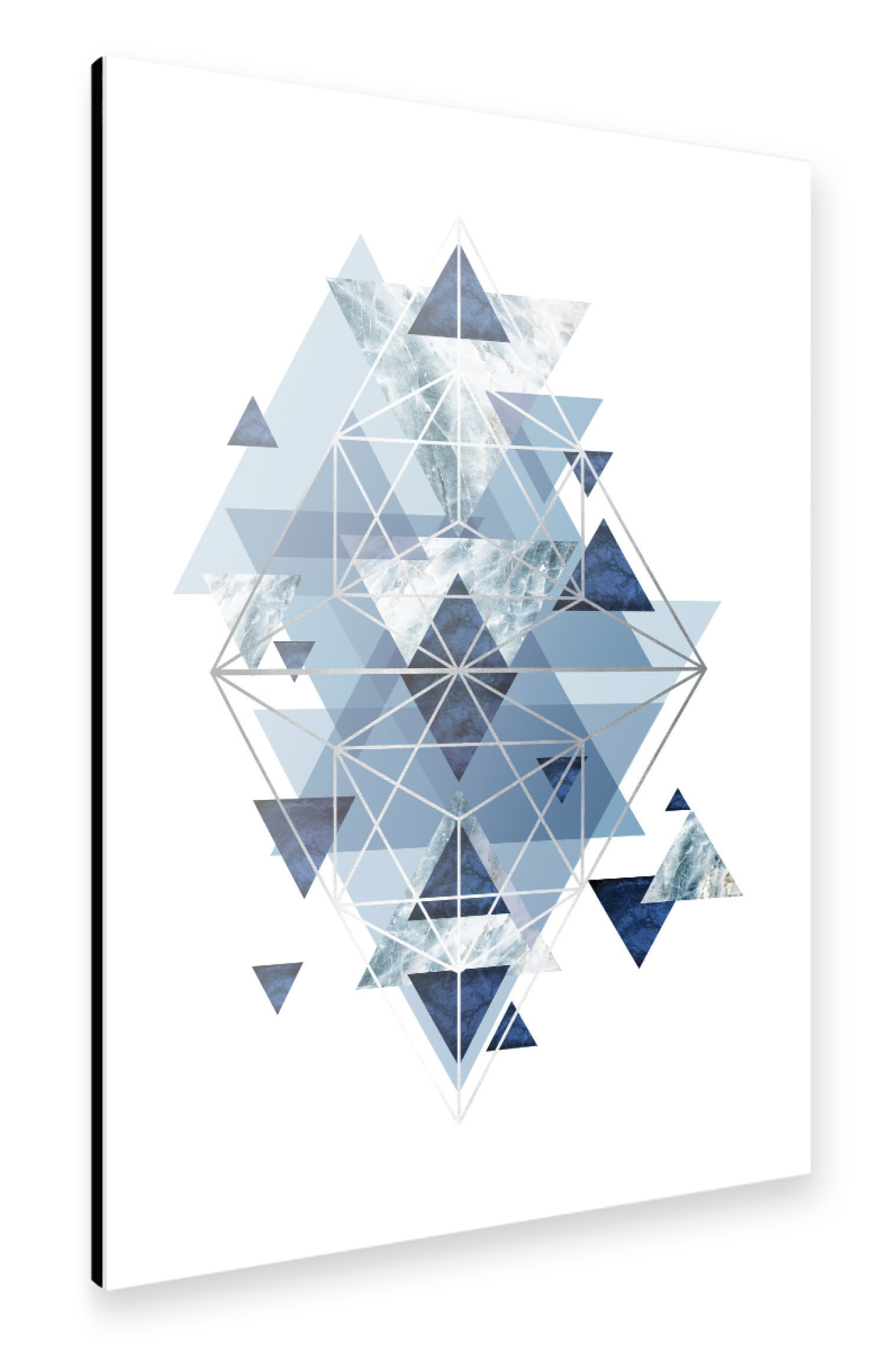Alu-Dibond "Geometric Perfection" 75x50 cm artboxONE