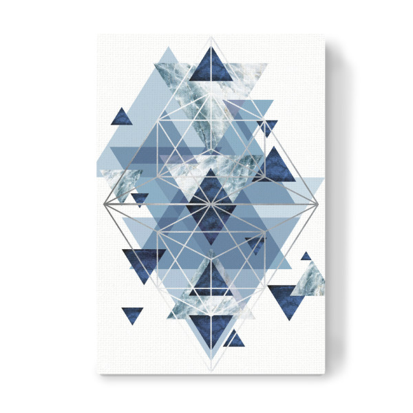 Leinwandbild "Geometric Perfection" artboxONE - Abstrakt,Geometrie - Geometric,Abstract,Triangles