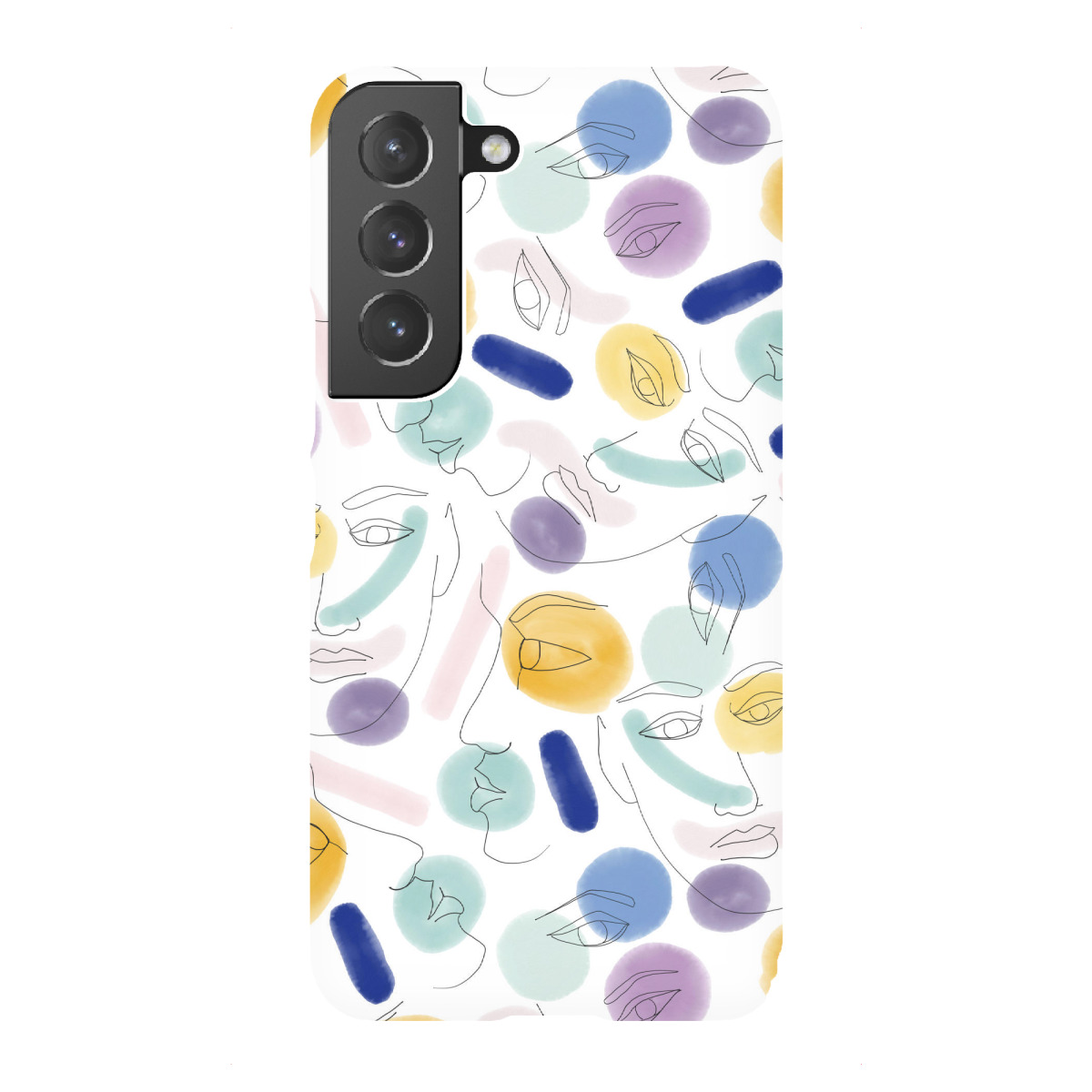 "Naive Portraits"für Samsung Galaxy - Premium-Case Handyhülle artboxONE