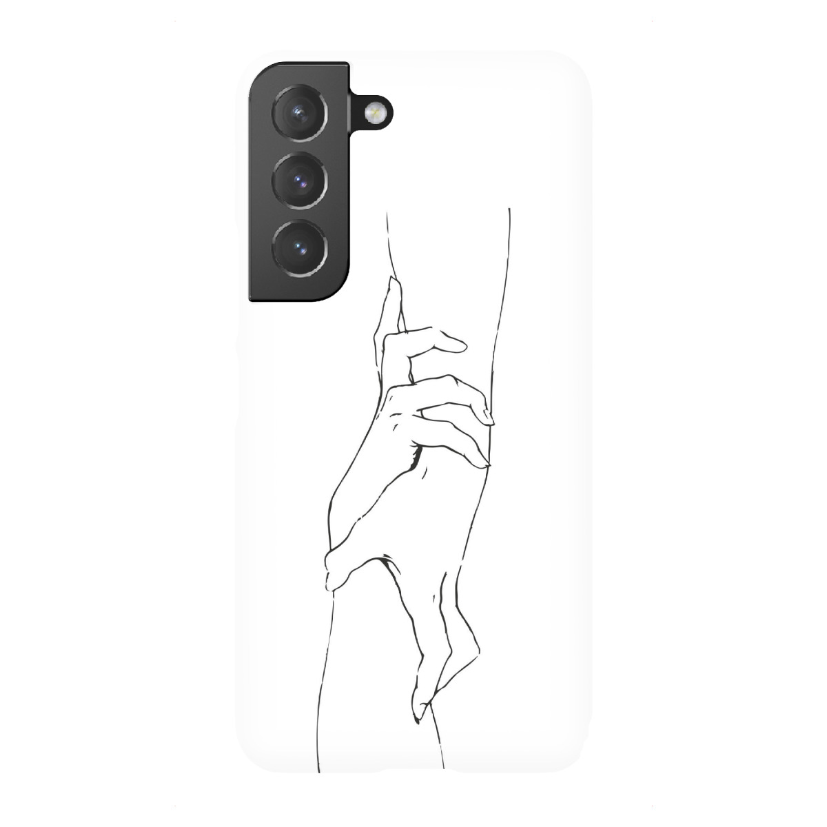 Samsung Galaxy "Reaching Hands" Premium-Case Handyhülle artboxONE