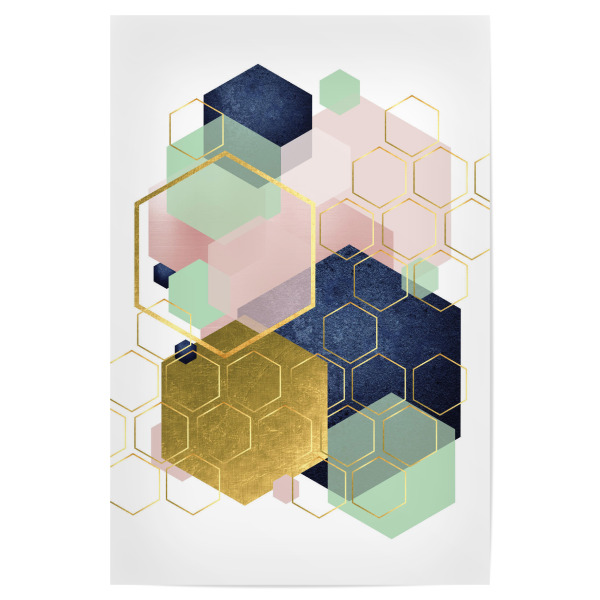 Poster 30x20 cm "Geometric Ideal" artboxONE - Abstrakt,Geometrie - Geometry,Geo,Abstract