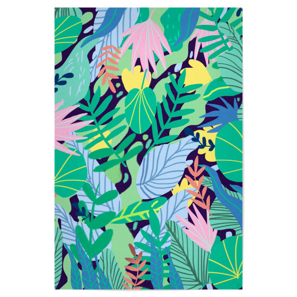 Poster "Wild Garden | Eclectic" artboxONE - Floral - Jungle,Leaf