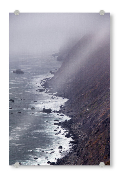 Acrylglasbild "Foggy Beach" artboxONE - Natur,Reise / Strand und Meer - Beach,Fog,Coast