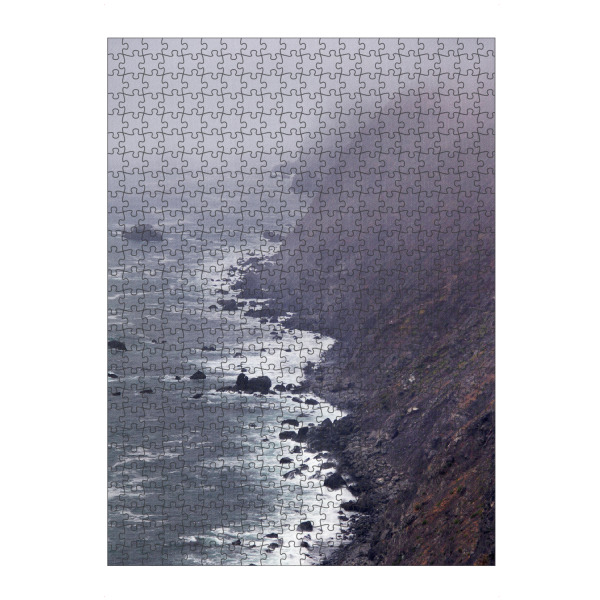 Puzzle Ravensburger "Foggy Beach" artboxONE - Natur,Reise / Strand und Meer - Beach,Fog,Coast - Bild beach