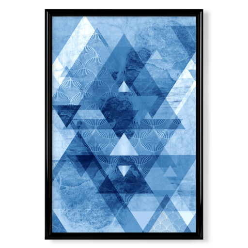Geometrical Blue