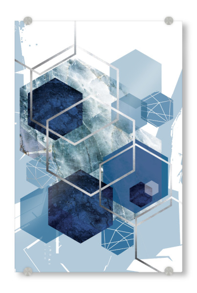 Acrylglasbild "Geometric Complex" artboxONE - Abstrakt,Geometrie