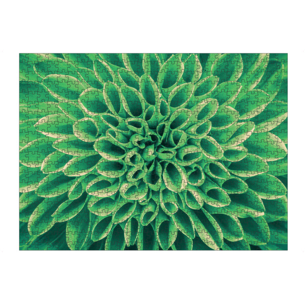 artboxONE Puzzle "Blume mint grün" artboxONE - Floral,Abstrakt - Blüte,Pattern,Pflanze - Bild blüte