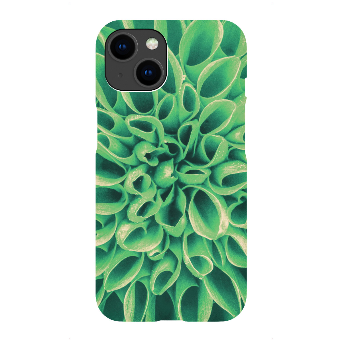 "Blume mint grün"für iPhone - Premium-Case Handyhülle artboxONE