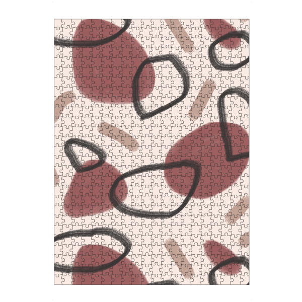 Puzzle Ravensburger "Abstract Autumn" artboxONE - Abstrakt - Pattern,Contemporary,Shapes,Doodle - Bild pattern
