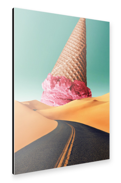 Alu-Dibond "FATA MORGANA ICE" 30x20 cm artboxONE