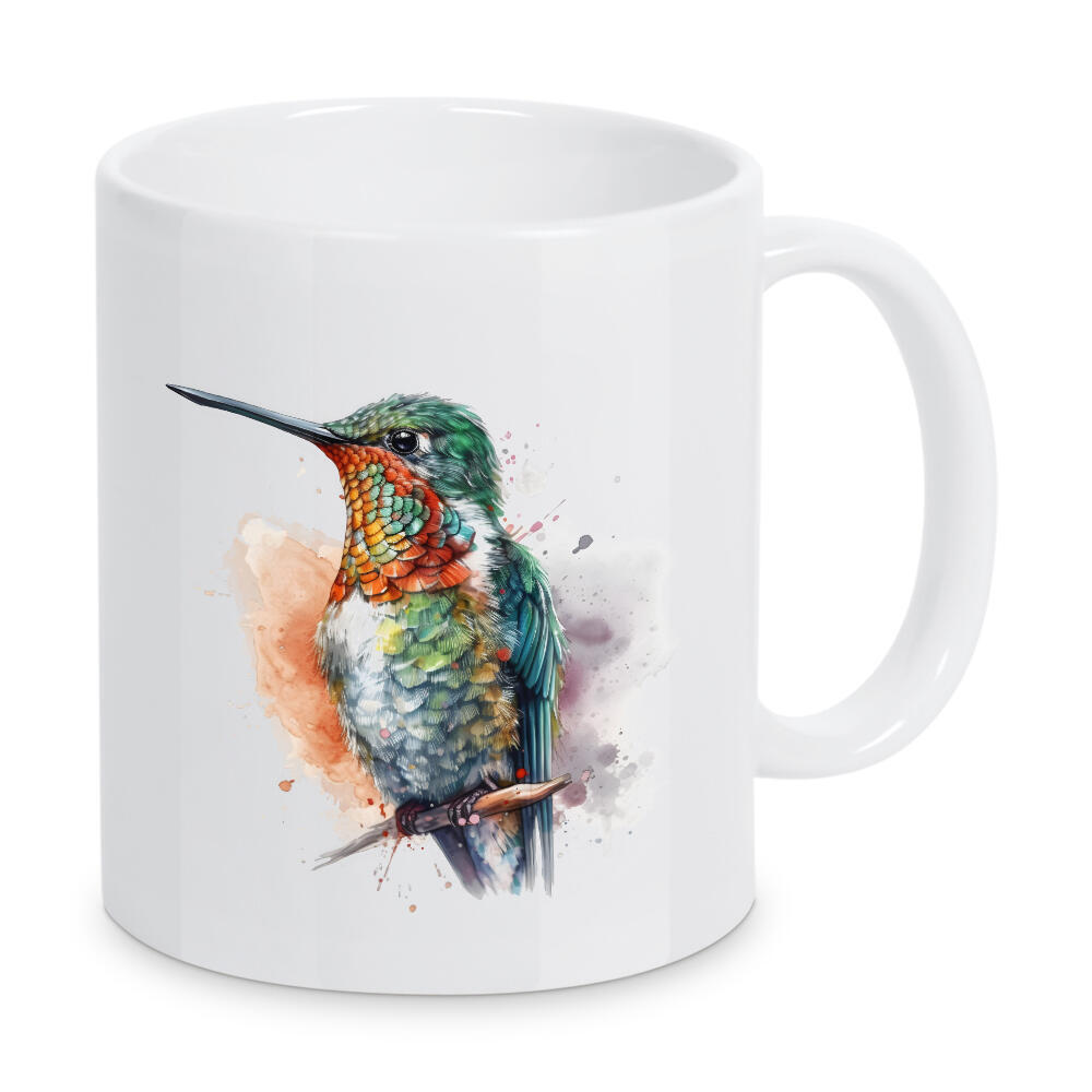 Tasse "Kolibri A" artboxONE - Tiere - Tiere,Vögel,Kolibri,Bunt,Aquarell