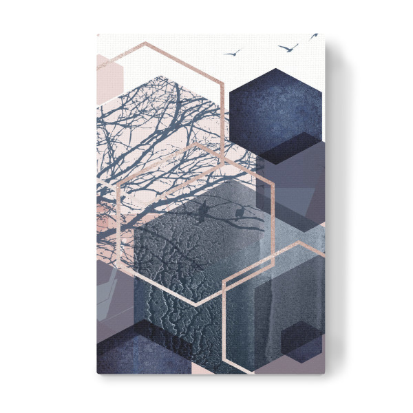 Leinwandbild "Abstract Scene" artboxONE - Natur,Geometrie