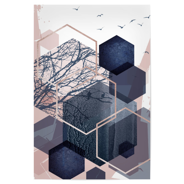 Poster "Abstract Scene" artboxONE - Natur,Geometrie