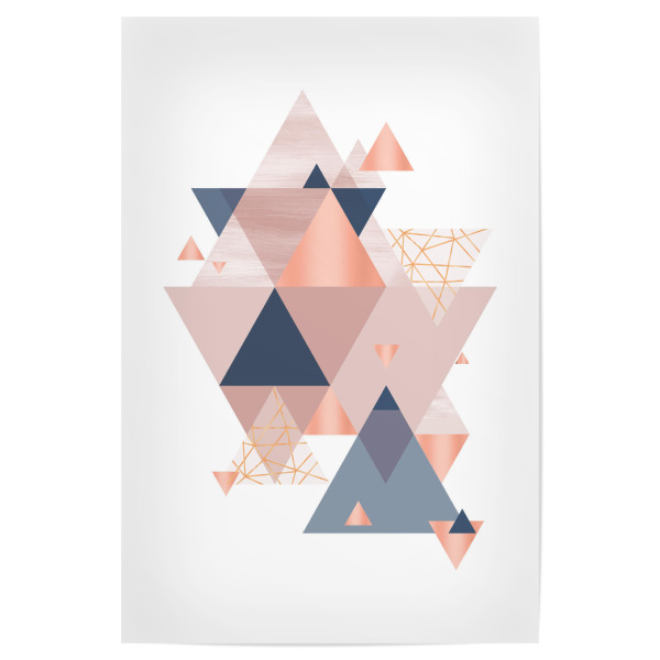 Poster "Geometric Information" artboxONE - Abstrakt,Geometrie