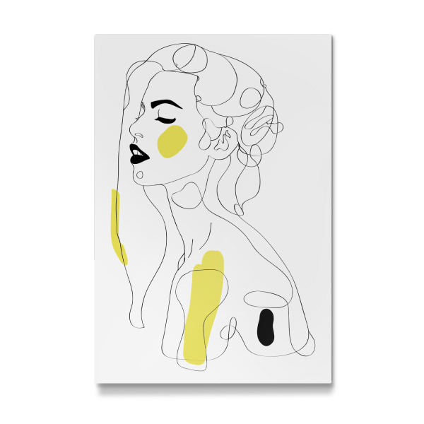 Galerie-Print "One line girl" 30x20 cm artboxONE