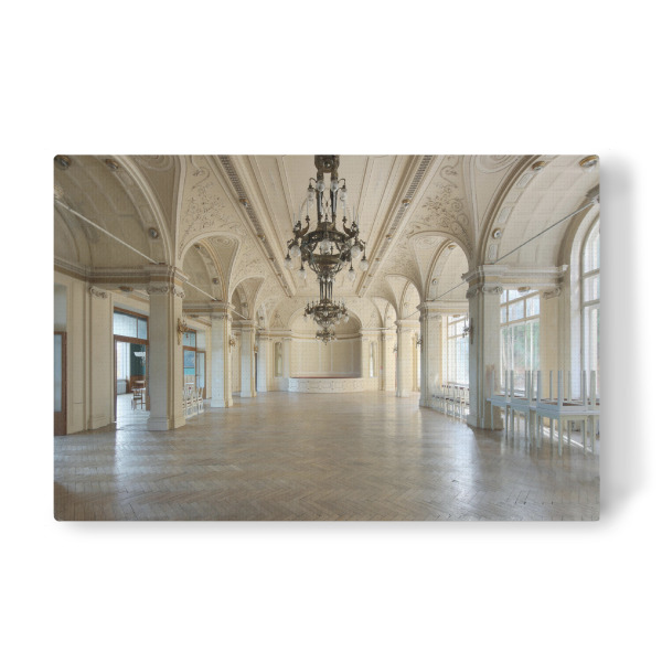 Leinwandbild "The White" artboxONE - Architektur - Urbex,Lostplace,Lost,Place,Abandoned,Ballroom,Decay,Beauty,Verlassen,Verfall,Architektur
