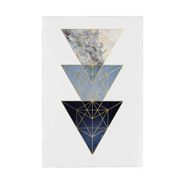 Holzbild "Minimalist Scandi" artboxONE - Geometrie
