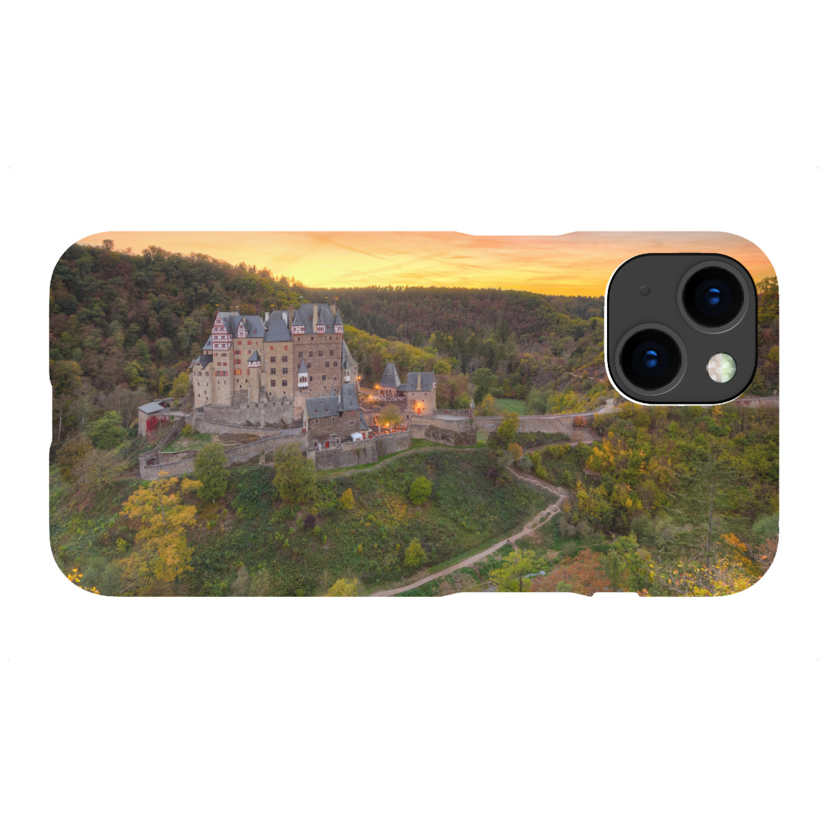 "Burg Eltz im Herbst"für iPhone - Premium-Case Handyhülle artboxONE