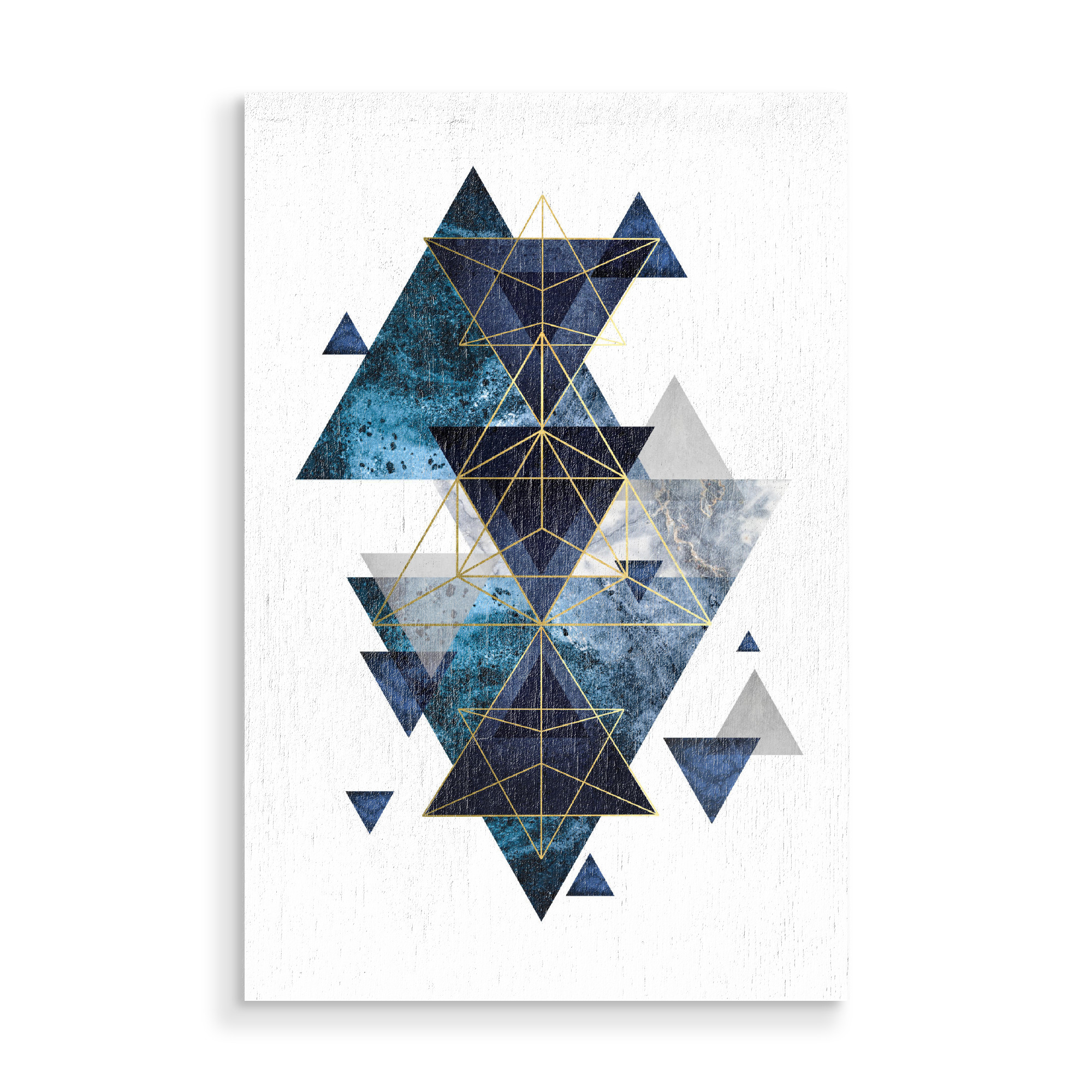 Holzbild "Geometric Greatness" artboxONE - Geometrie