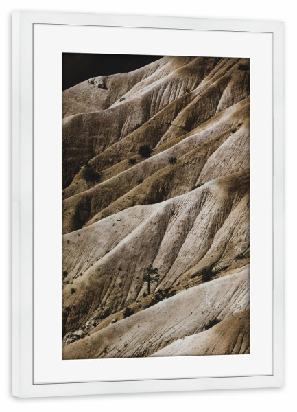 Poster mit Rahmen weiß "Bryce Canyon" artboxONE - Natur,Reise - Bryce canyon,Nationalpark,Landscape,Nature,Contrast,Travel