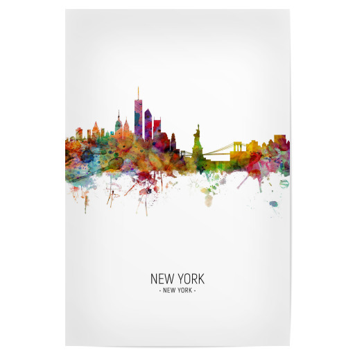 New York Skyline Portrait