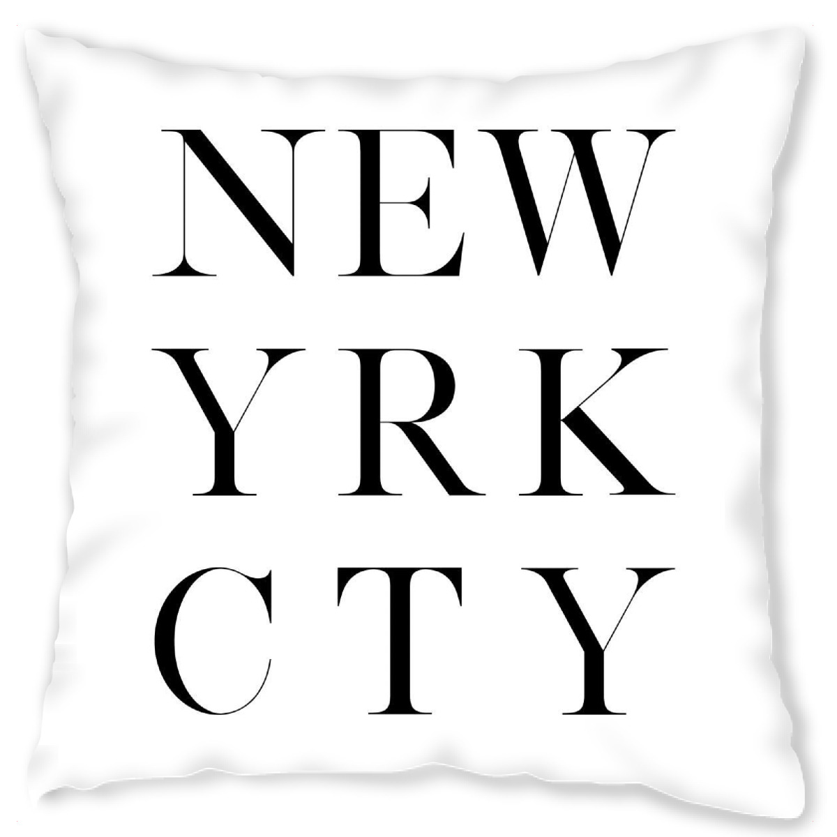Design-Kissen "New York City Typography" artboxONE - Stߤdte,Stߤdte / New York,Typografie - New york city,New york,Usa,Amerika,Big apple