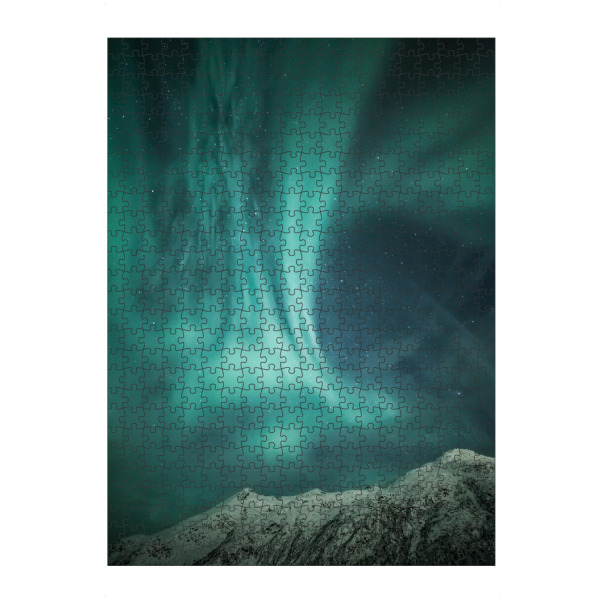 artboxONE Puzzle "Nordlys" artboxONE - Natur - Nordlicht,Polarlicht,Norwegen - Bild nordlicht